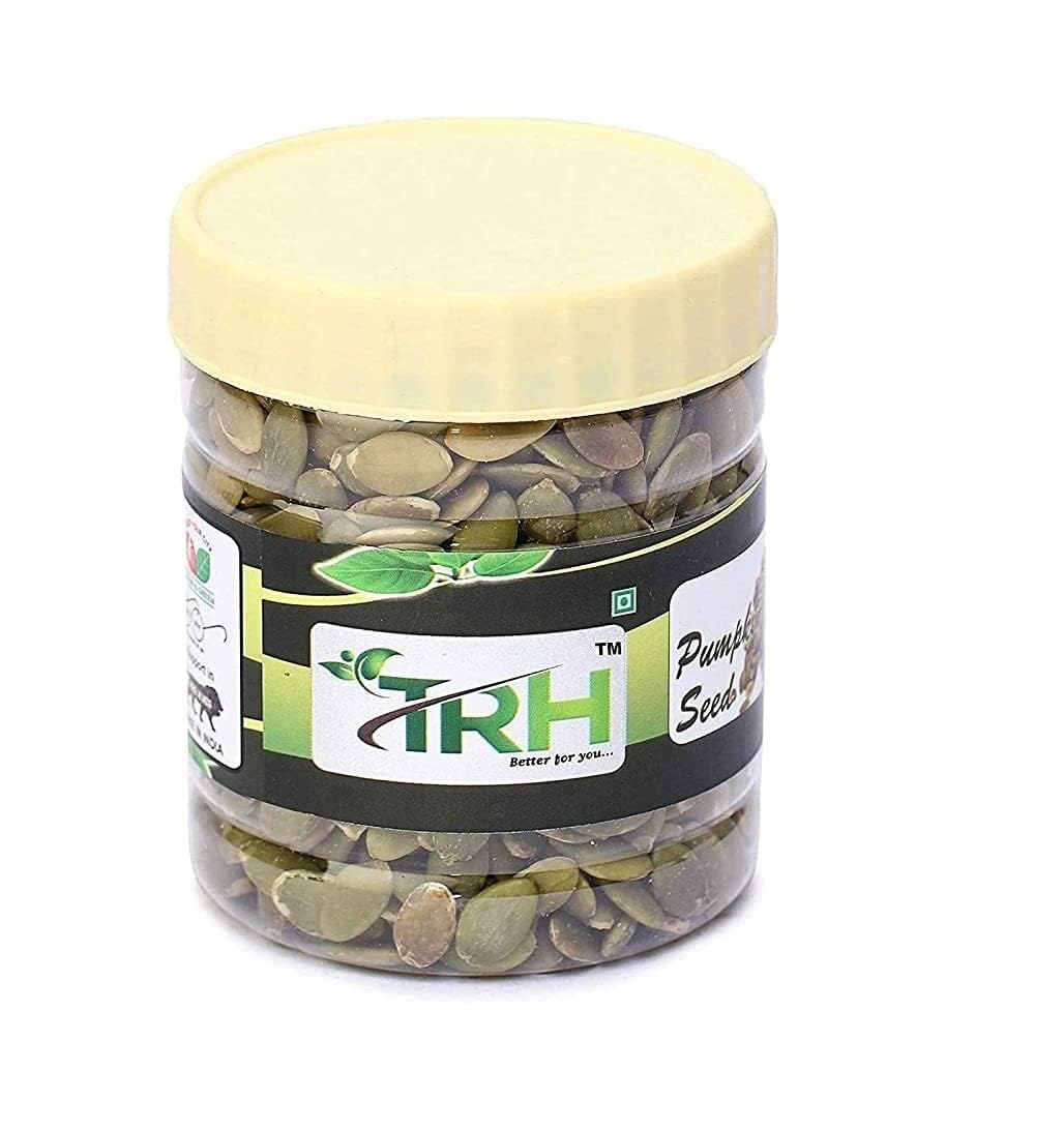 TRH Fresh Pumpkin Seeds (Magaj Sitaphal) Pack of 2 (150 gm Each) - 300gm