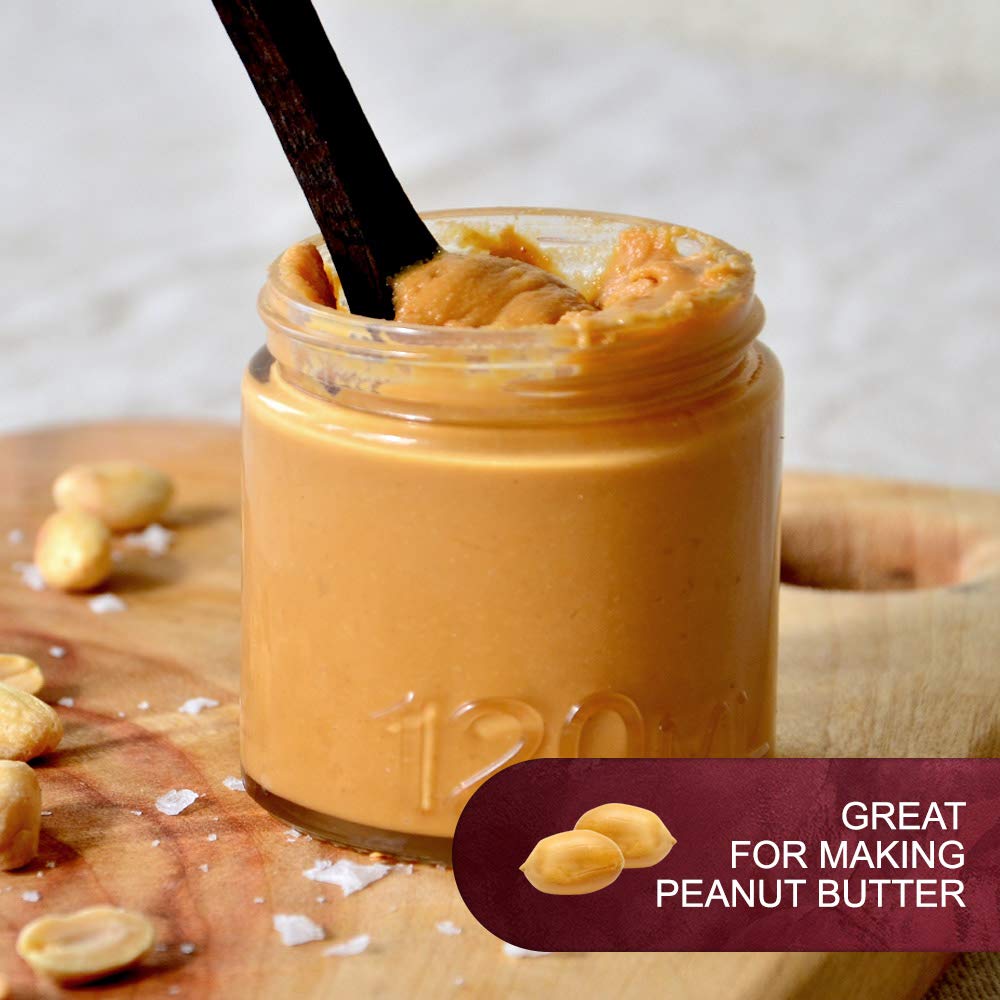 Roasted Unsalted Peanuts 5 Pounds (80Oz) By We Got Nuts - Premium Quality Kosher Peanut - Healthy & Natural Rich Flavor Snack -