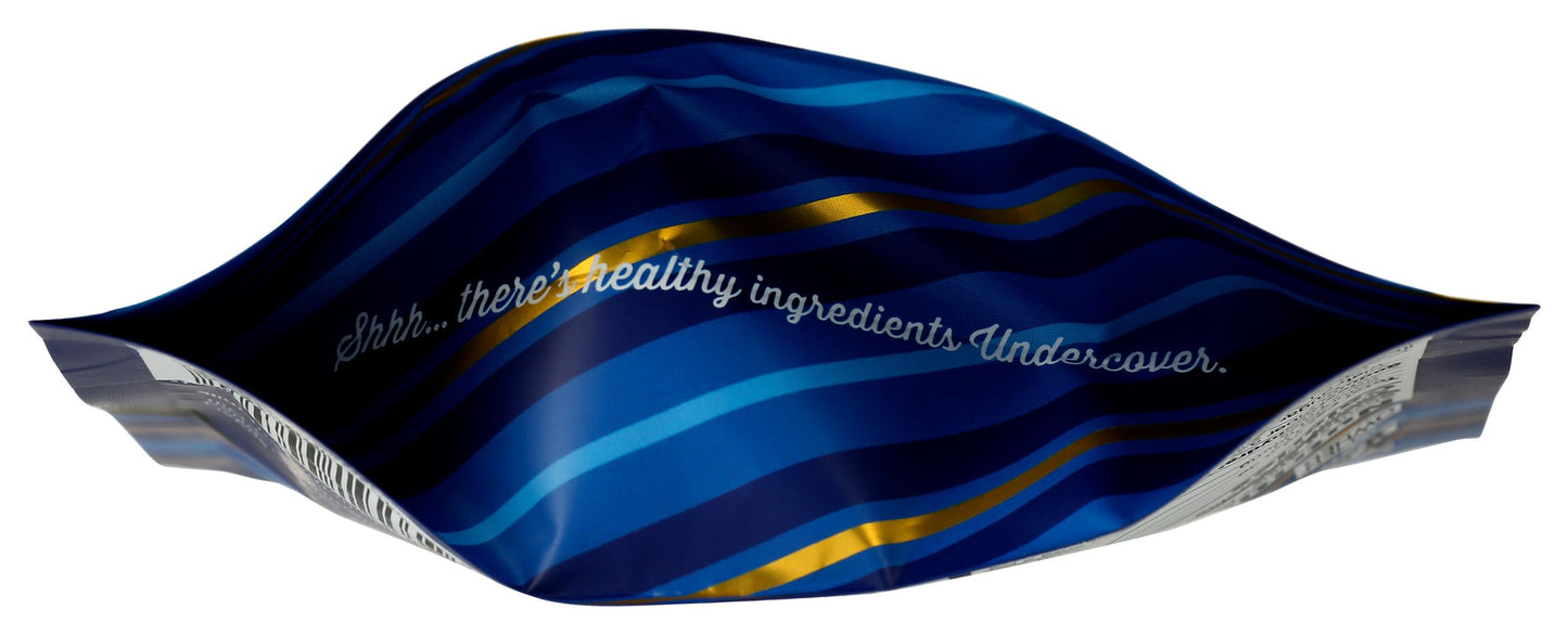 Undercover Chocolate Co Dark Chocolate + Blueberries Crispy Quinoa Snack, 2 Oz