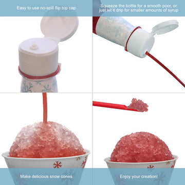 3-Pack Sugar Free Green Apple, Watermelon, Blue Raspberry Syrup For Snow Cones, Homemade Sodas, Cocktails, Coffee, Baking And Mo