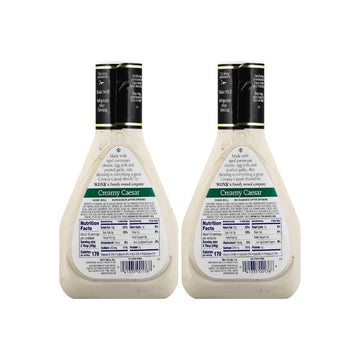 Kens Steakhouse Dressing, Creamy Caesar Dressing, Gluten Free Dressing For Salads Or Spreads, 16 Fl Oz Bottle (Pack Of 2)