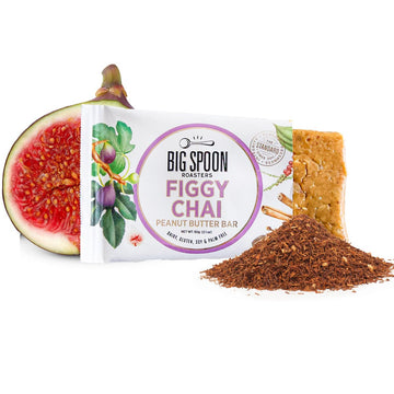 Big Spoon Roasters Nut Butter Bars Low Carb, High Protein Bars With Non Gmo Pea Protein Energy Bars With Peanut & Almond Butters