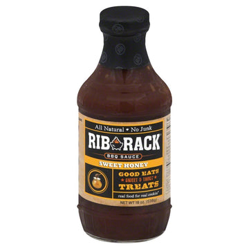Rib Rack Bbq Sauce Sweet Honey 19 Oz (Pack Of 2)