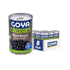Goya Foods Organic Black Beans, Low Sodium With Sea Salt, 15.5 Ounce (Pack Of 8)