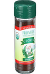 Organic Cloves Ground Frontier Natural Products 1.90 oz Bottle