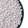White Sprinkles,Heart-Shaped Cake Sprinkles 130G 4.6Oz Cookie Sprinkles,Sugar Pearl, Edible Candy Pearls For Cake Cupcake Decora