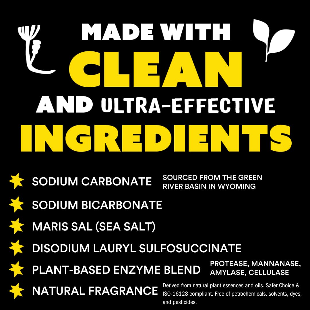 Molly'S Suds Active Wear Laundry Detergent | Natural Extra Strength Laundry Powder, Stain Fighting & Safe For Performance Fabric