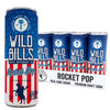 Wild Bills Rocket Pop Soda - Classic Craft Soda, Caffeine-Free, Vegan, 12 Oz, 12 Pack