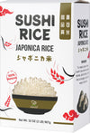 Soeos Sushi Rice 2 Pound, Short Grain Gluten-Free White Japonica Rice, Perfect for Sushi Rolls, and Mochi