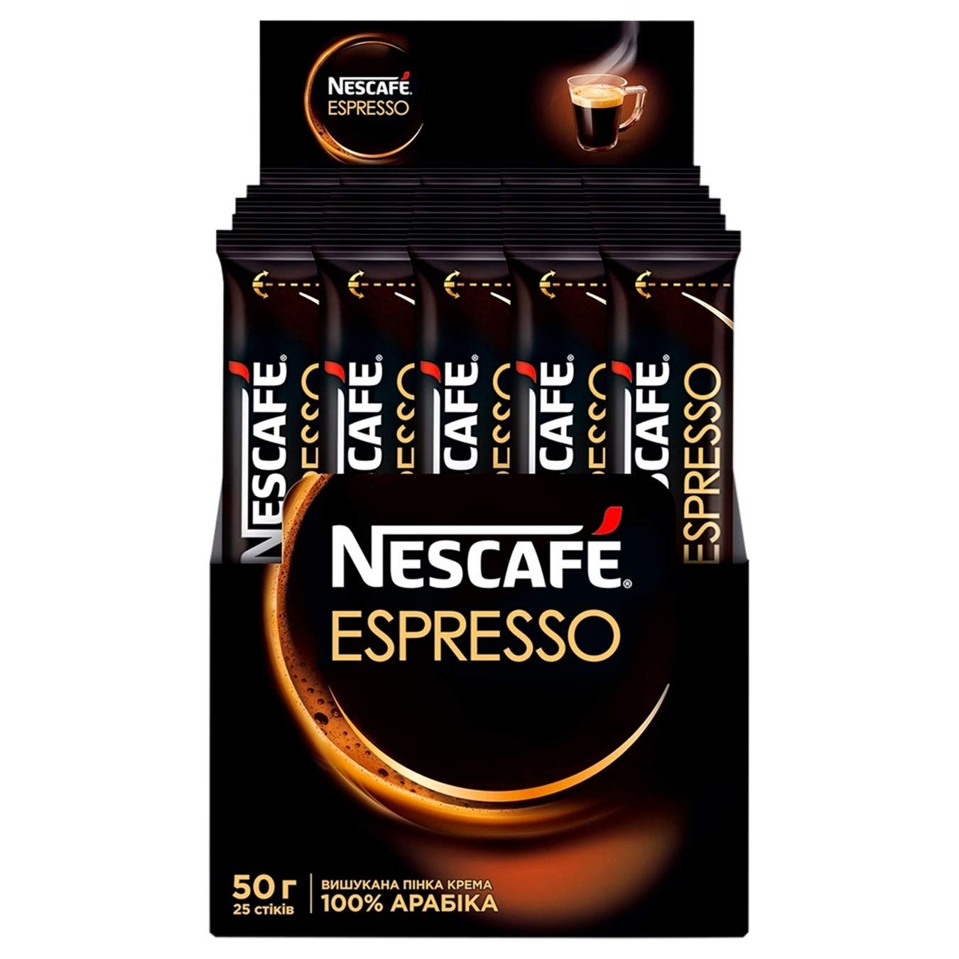 Nescaf   Nescafe Instant Coffee Sticks 25 sticks 1.76oz (Espresso)