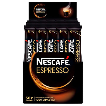 Nescaf   Nescafe Instant Coffee Sticks 25 sticks 1.76oz (Espresso)