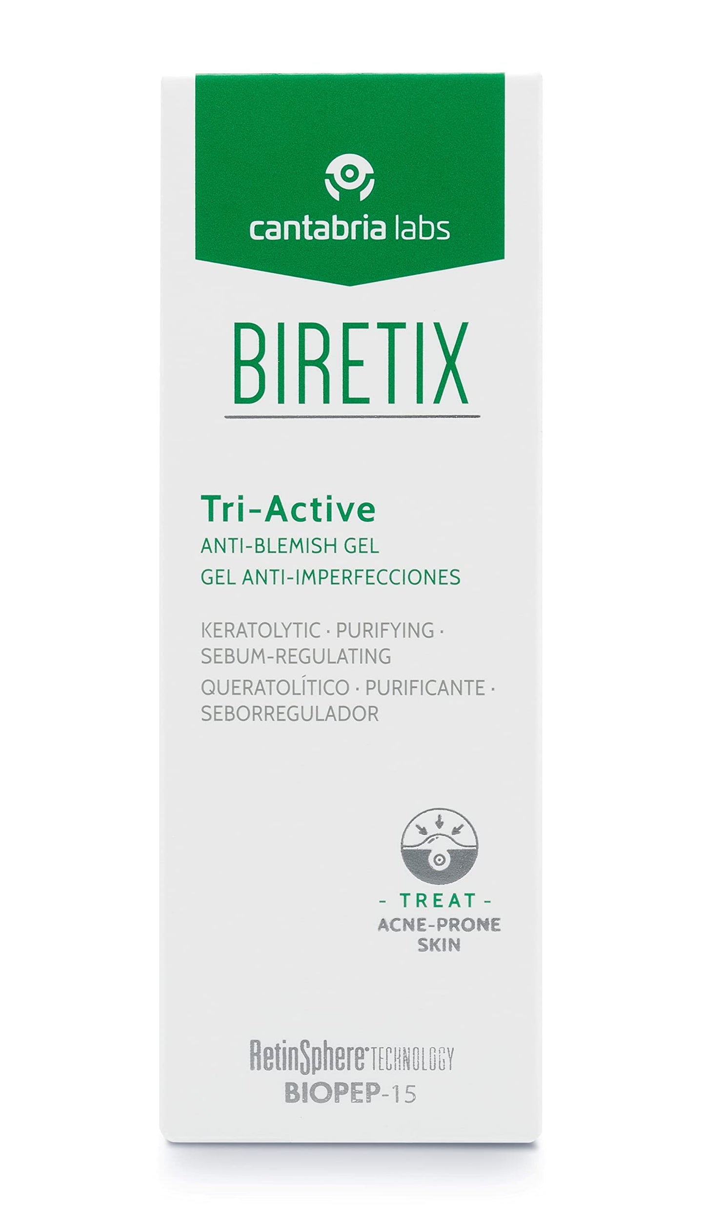 Teadz Difa Cooper Biretix - Triactive Idrogel Seboregolatore, 50Ml