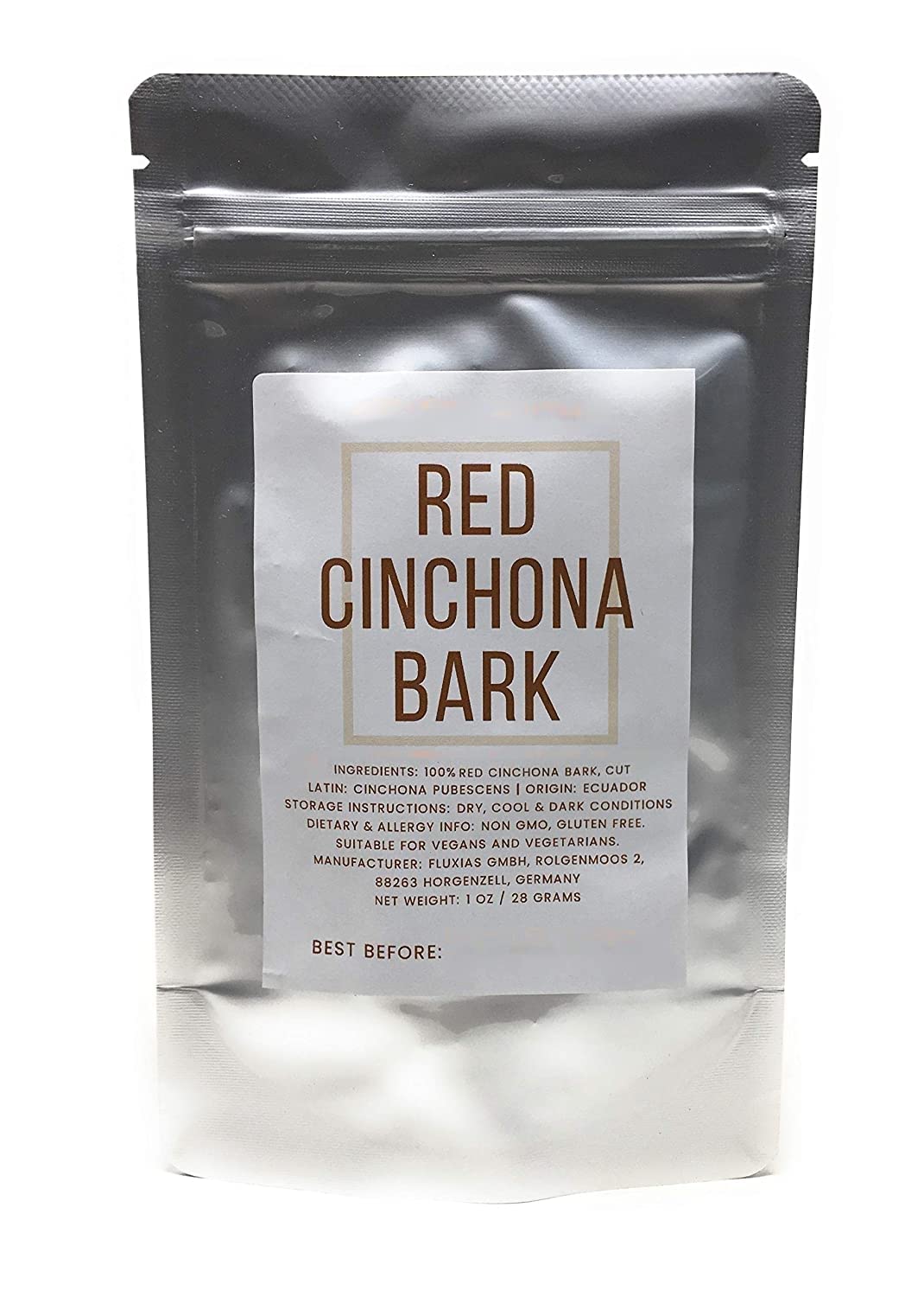 Red Cinchona Bark - Cut, Dried & Natural Cinchona Pubescens From Ecuador, Also Known As China-Bark And Peruvian Bark - Net Weigh