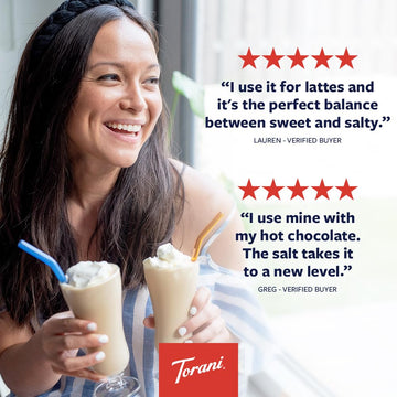 Torani Syrup, Salted Caramel, 25.4 Ounce