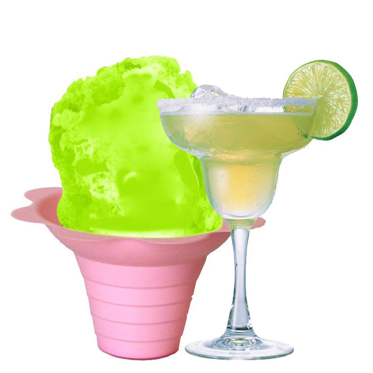 Hypothermias Shaved Ice & Snow Cone Syrup - Quart (32 Fl. Oz) - Margarita - Made With Non-Gmo 100% Pure Cane Sugar, No Corn Syru