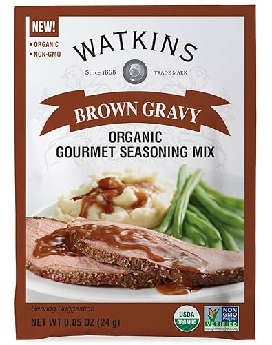 Watkins 310160 0.87 Oz Ssning Mix Brown Gravy Gourmet - Pack Of 12