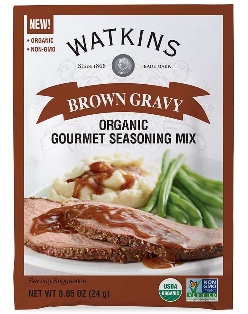 Watkins 310160 0.87 Oz Ssning Mix Brown Gravy Gourmet - Pack Of 12