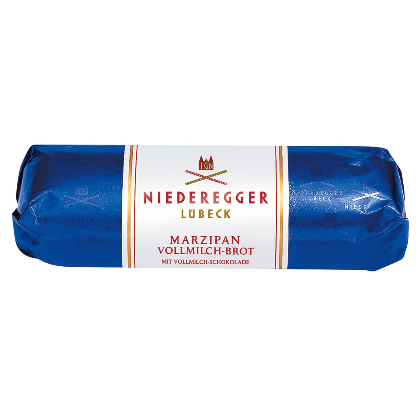 Niederegger Marzipan Loaf Covered With Milk Chocolate - 125G/4.4 Oz | Pure Marzipan Perfection | Top-Grade Quality Ingredients | Handcrafted In Germany Since 1806.