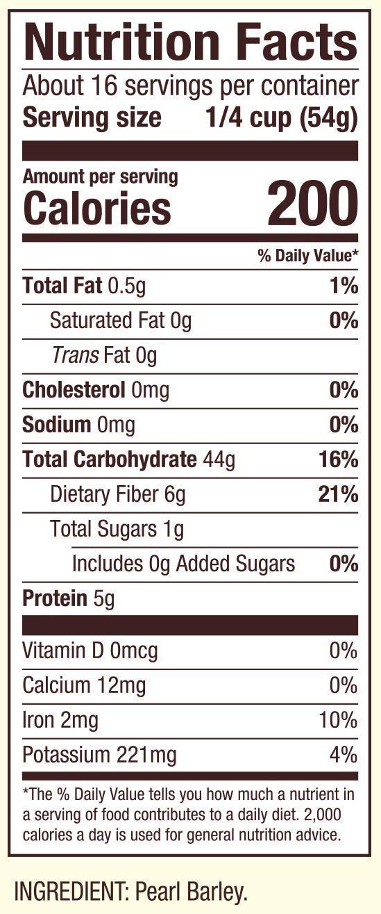 Bob'S Red Mill Pearl Barley - 30 Oz