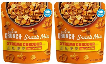 Catalina Crunch Snack Mix, Xtreme cheddar, Made With Real Cheese,18oz 2 PACK