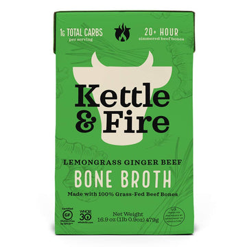 Kettle And Fire Bone Broth Lmngrs Gngr 16.9 FO