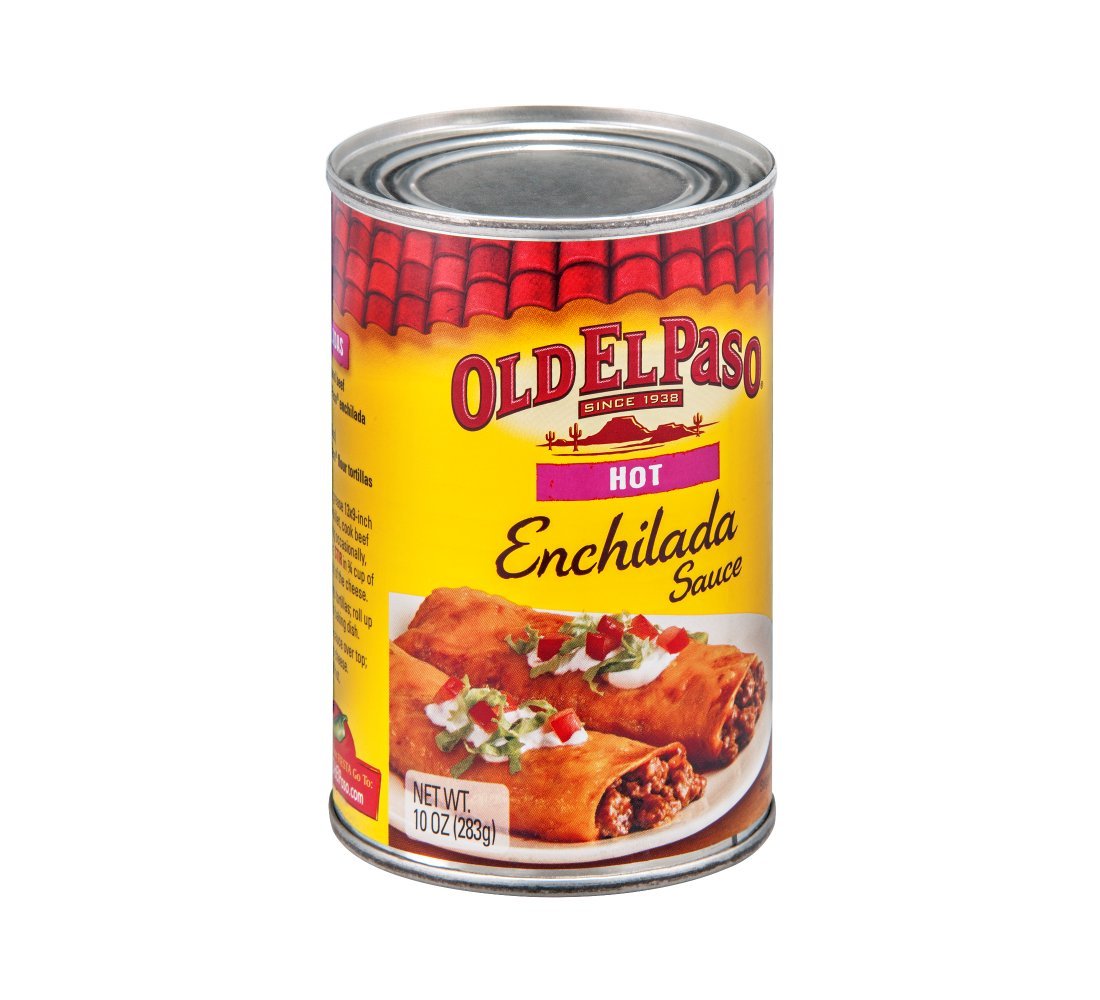 Old El Paso Hot Red Enchilada Sauce, 10 oz.