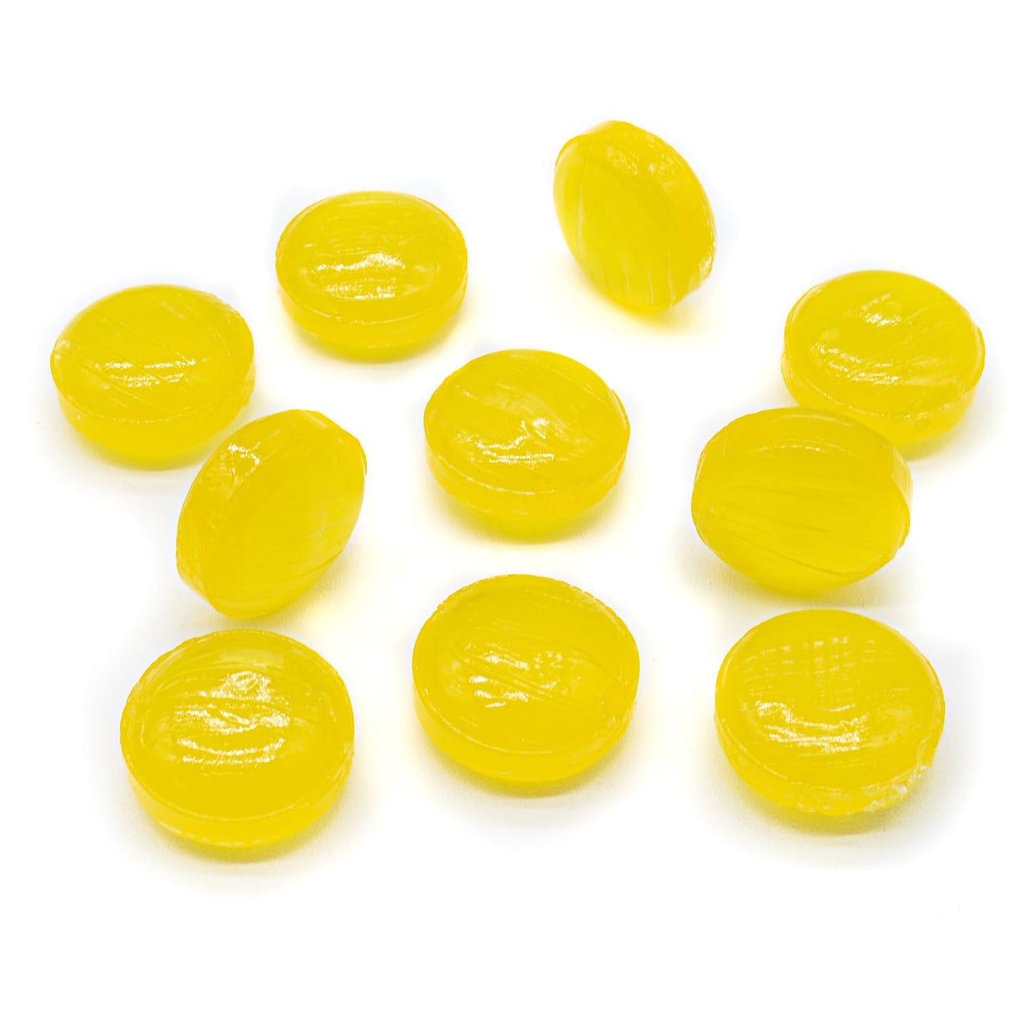 Sugar Free Lemon Drops Hard Candy 8 Oz – Keto Snacks For Diabetics, Low Carb, Individually Wrapped