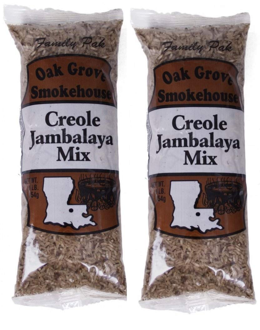 Oak Grove Creole Jambalaya Mix, Family Pak Size - 16 Ounces (Pack Of 2)