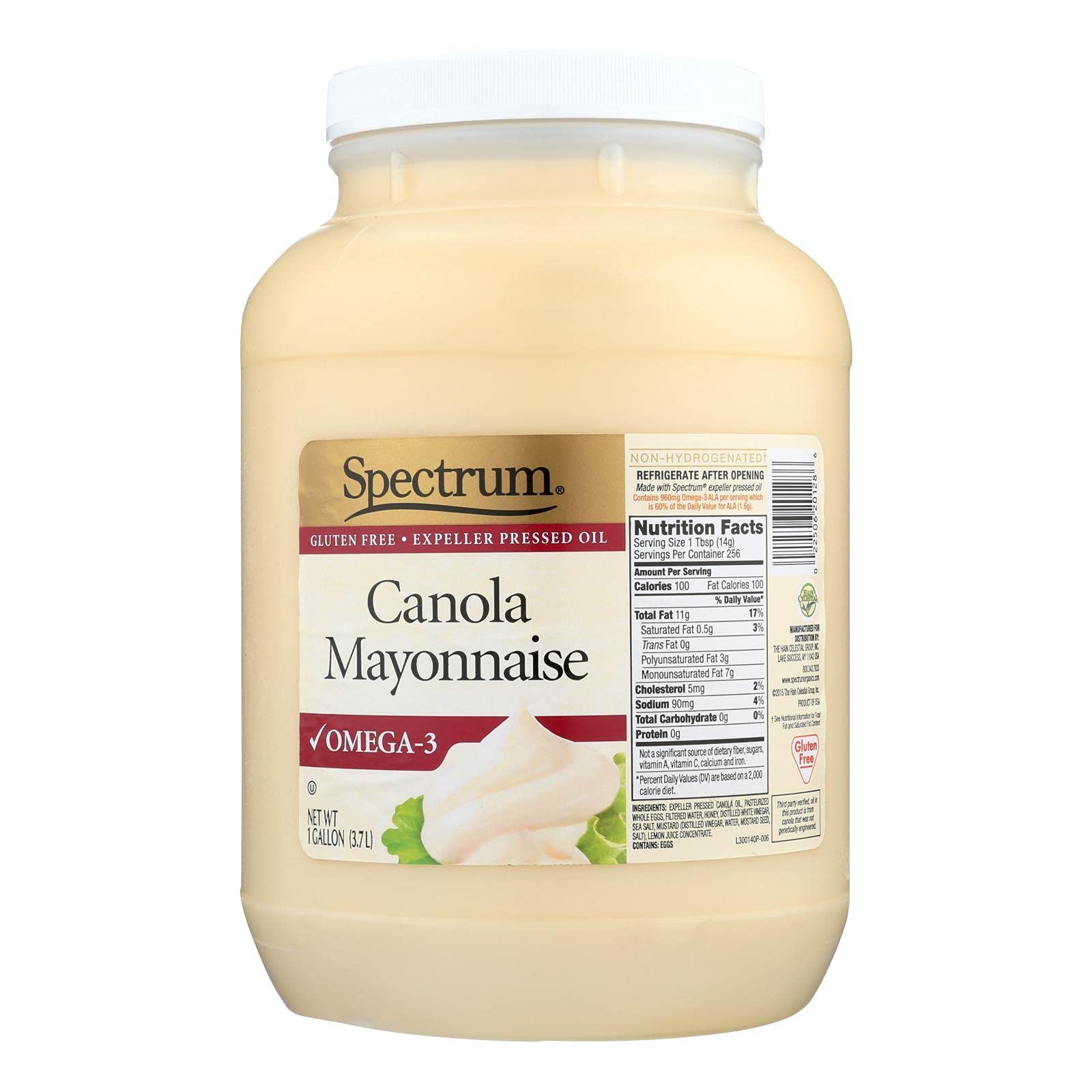 Spectrum Naturals Canola Mayonnaise (4x1 Gal)
