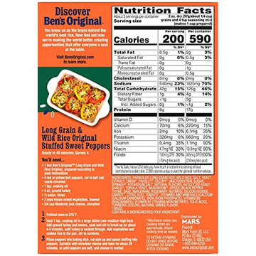 Ben'S Original Flavored Long Grain Rice & Wild Rice, Boxed Rice, 6 Oz Box (Pack Of 12)