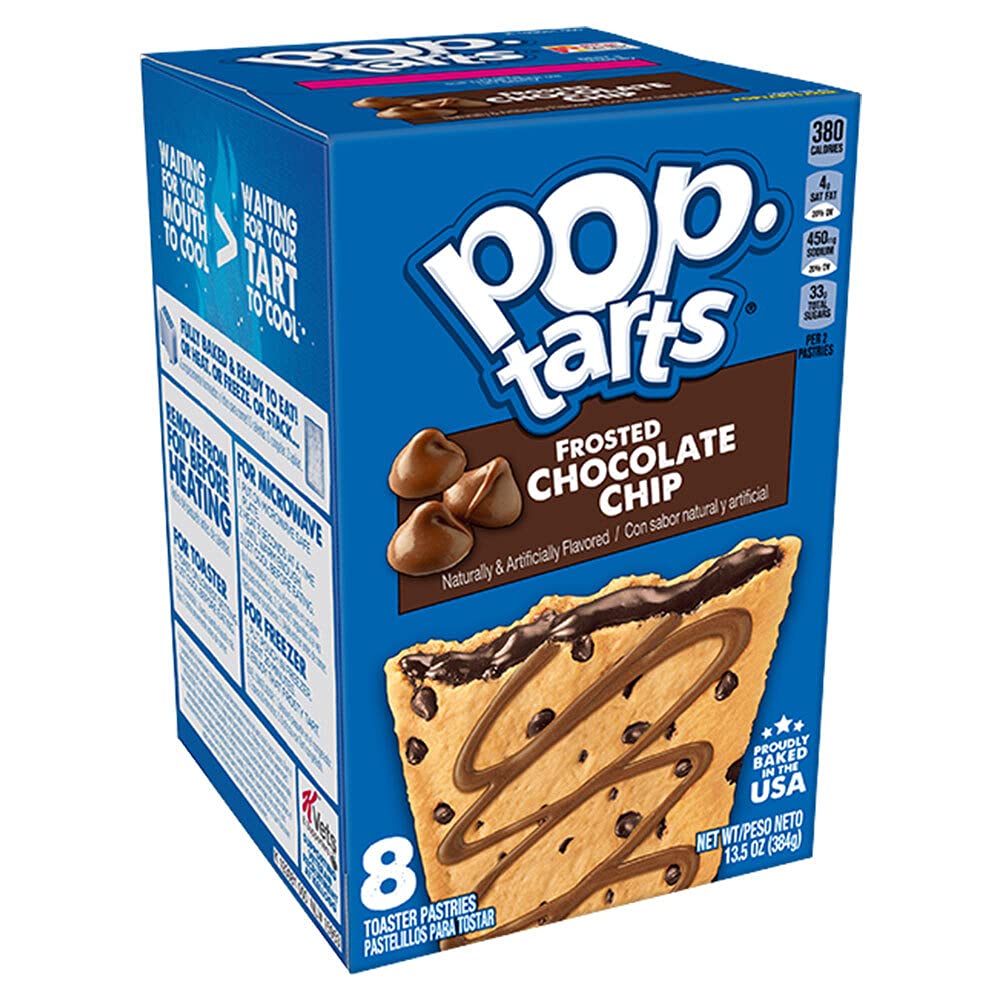 Kellogg'S Pop Tarts (Chocolate Chip, 384)