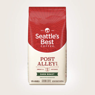 Seattle'S Best Coffee Post Alley Blend Dark Roast Ground Coffee | 20 Ounce Bags (Pack Of 6)