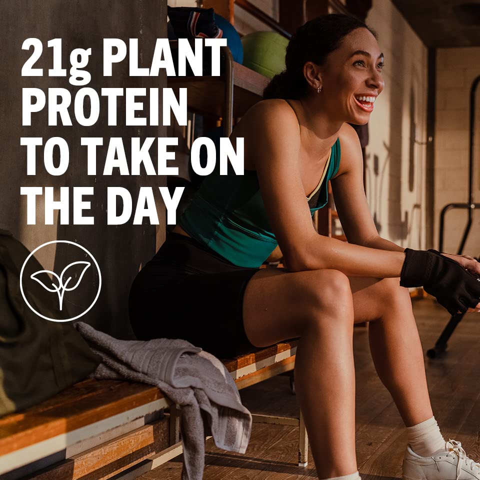 Orgain Organic Vegan Protein Powder, Chocolate Peanut Butter - 21G Plant Protein, 6G Prebiotic Fiber, Low Net Carb, No Lactose Ingredients, No Added Sugar, Non-Gmo, For Shakes & Smoothies, 2.03 Lb