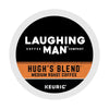 Laughing Man Hugh'S Blend, Single-Serve Keurig K-Cup Pods, Medium Roast Coffee, 16 Count