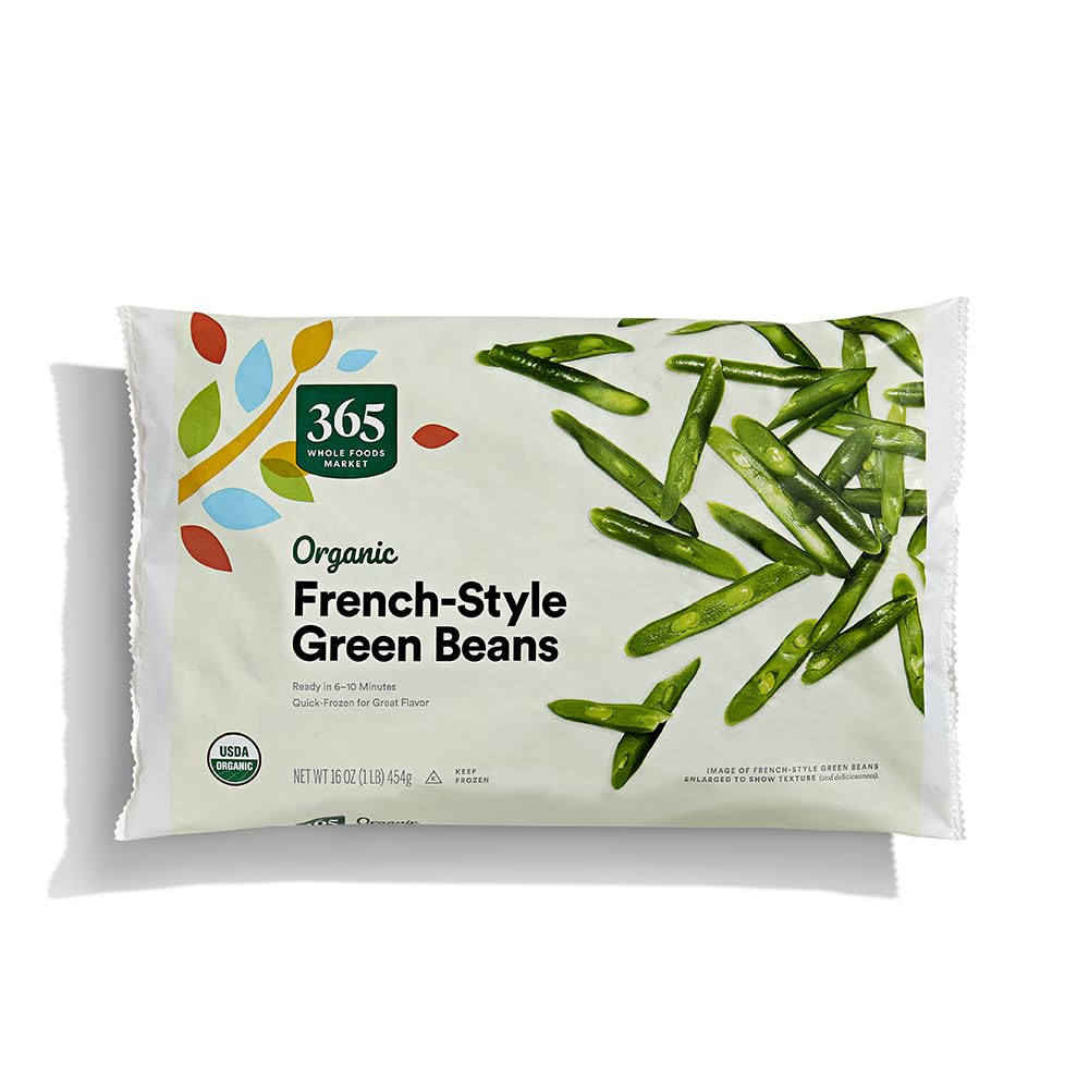 365 by Whole Foods Market, Organic French Style Green Beans, 16 oz (Frozen)