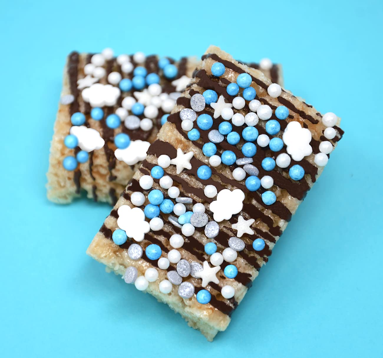 Mystic Sprinkles Baby Shower Sprinkle Mixes (Baby Boy Dreams Sprinkle Mix 3.7Oz)