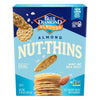 Blue Diamond Almonds Nut Thins Gluten Free Cracker Crisps, Sea Salt, 4.25 Oz (Pack of 12)