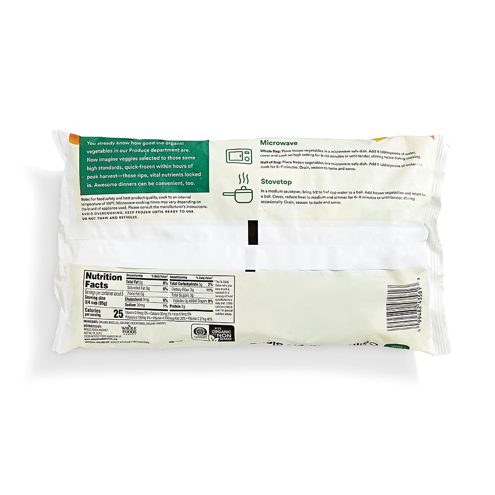 365 by Whole Foods Market, Organic California Style Blend, 16 oz, (Frozen)