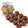 Grumpy Butcher Large Filet Mignon Steak (8 Oz Each, 12 Pack) | Steak House Size Beef Tenderloin Center Cut | Bulk Steak Package