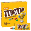 M&M'S Full Size Peanut Milk Chocolate Candy Bulk Pack, 1.74 Oz, 48 Ct Box