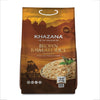 Authentic Brown Basmati Rice by Khazana in 10 lb Bag - Aromatic and Flavorful Indian Grain - Non-GMO, Gluten Free, Kosher, Chole