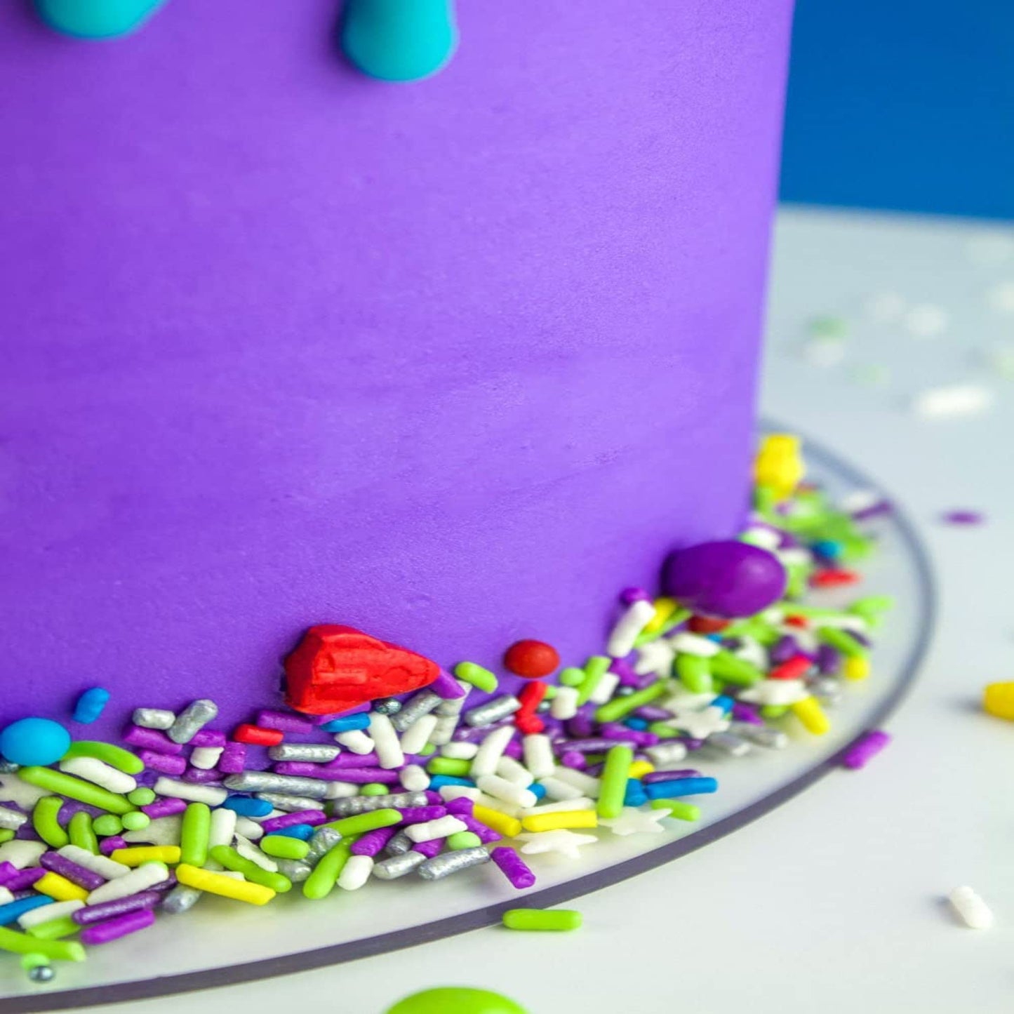 Rocket Galaxy Sprinkles, Edible Cosmic Outer Space Sprinkles for Cake Decorating Jimmies, Nonpareils, Sugar Pearls, Rocket Quins