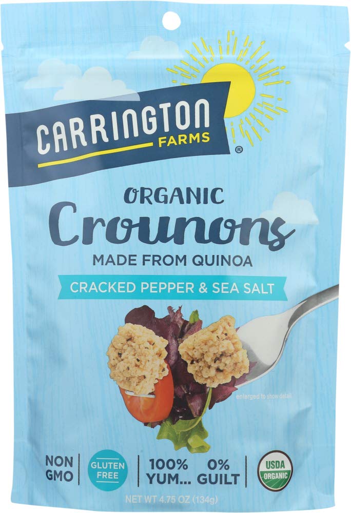 Carrington Farms Crounons Cracked Pepper & Sea Salt