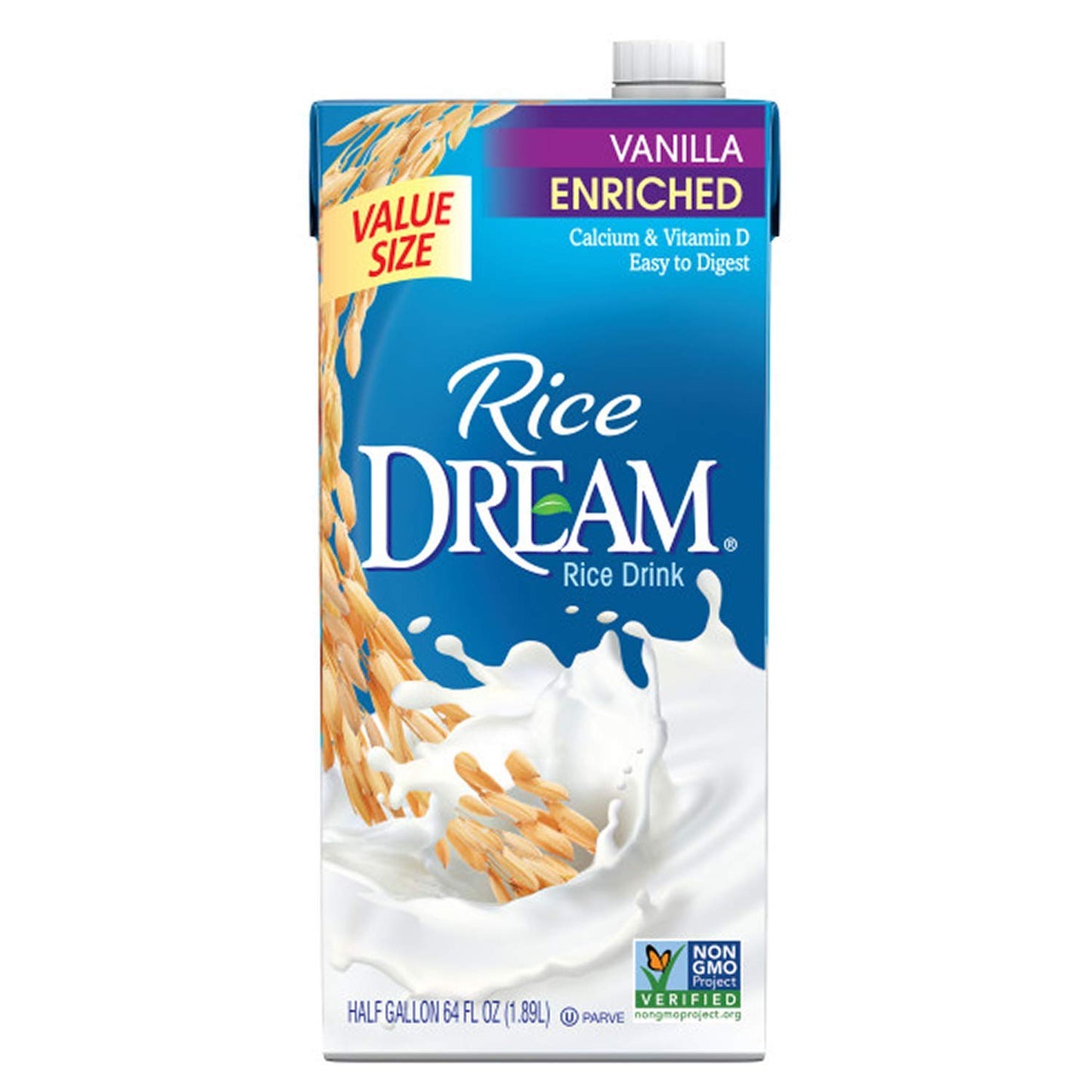 Dream Blends Enriched Vanilla Rice Drink, 64 oz, Packaging may vary