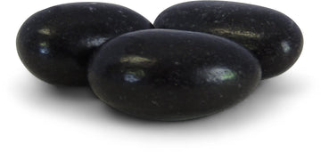 Black Jordan Almonds By Its Delish, 3 Lbs Bulk | Sugared Almond Nut With Sweet Hard Candy Coating - Bulk Wedding Favors, Bridal