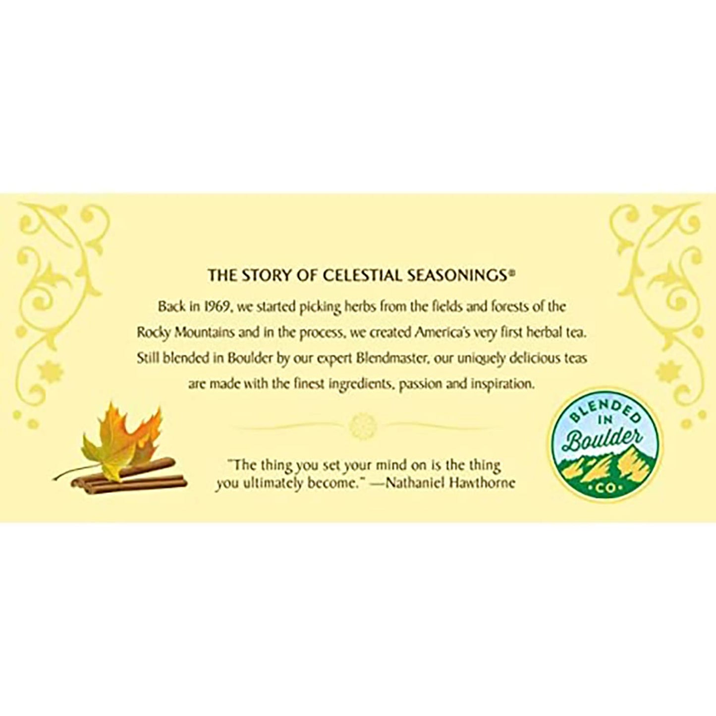 Celestial Seasonings Herbal Tea Vermont Maple Ginger Caffeine Free 20 Count Pack of 6 Natural