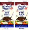 Kitchen Basics Unsalted Beef Stock, 32 fl oz (Pack of 2)
