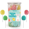 Easter Egg Lollipops Treats For Kids, School And Party Favor Bag Fillers - Bulk Easter Candy Individually Wrapped Easter Suckers For Easter Basket Stuffers And Spare Time Indulgence, 16 Count