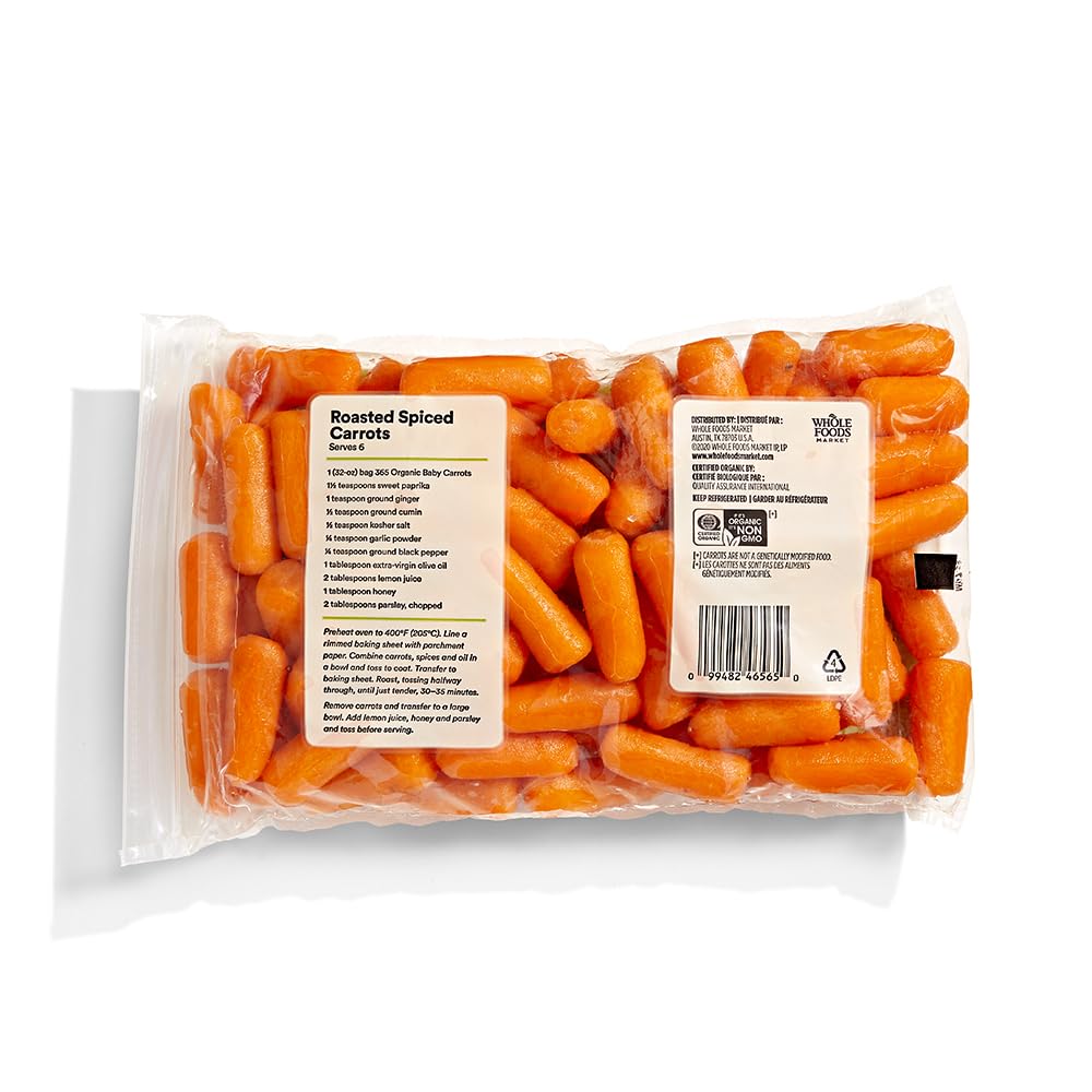 365 by Whole Foods Market, Organic Baby Carrots, 2 lb