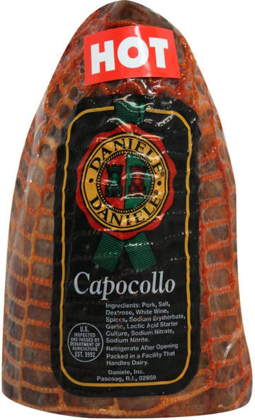 Italian Style Hot Capicola/Capocollo "Copa" Chunk 3.5Lbs - 4Lbs Average Weight